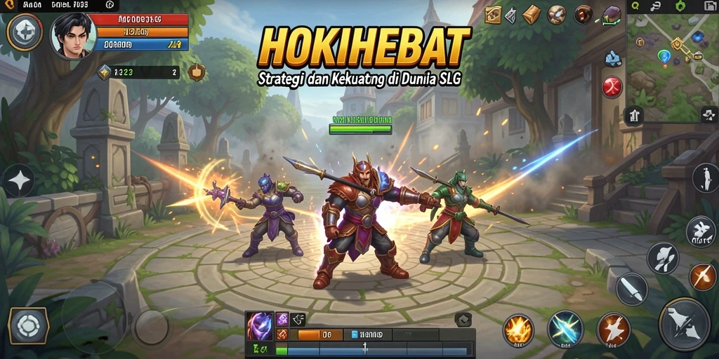 Gameplay menarik HOKIHEBAT dengan strategi mendalam.