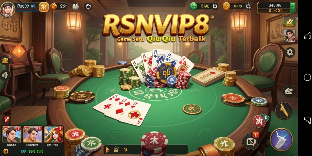 Screenshot gameplay QiuQiu RSNVIP8 yang menarik dan seru.