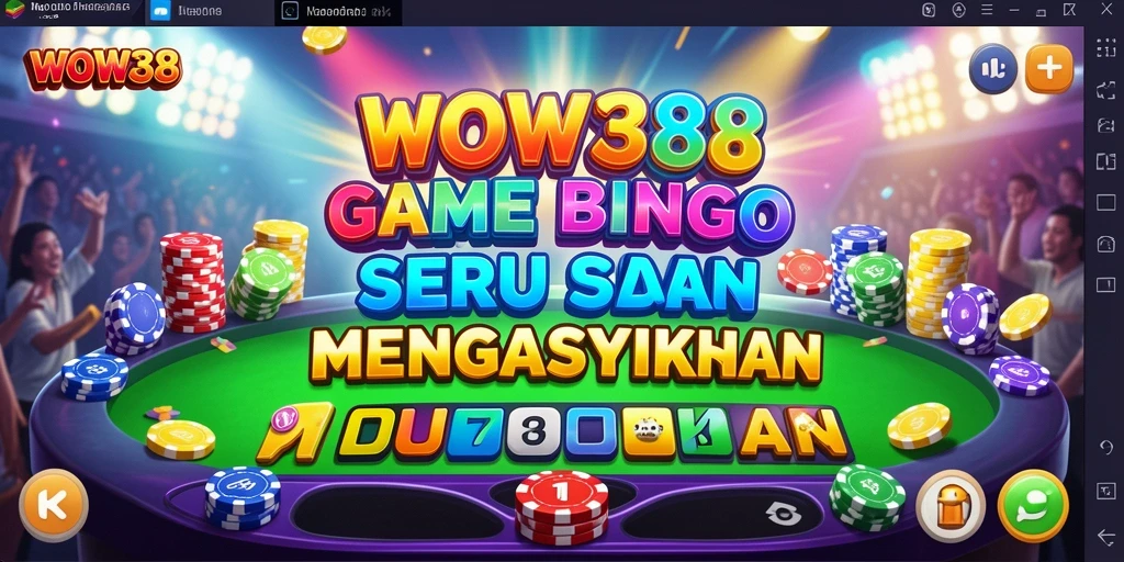 Tampilan gameplay WOW388 yang menyenangkan dan interaktif dalam permainan Bingo.